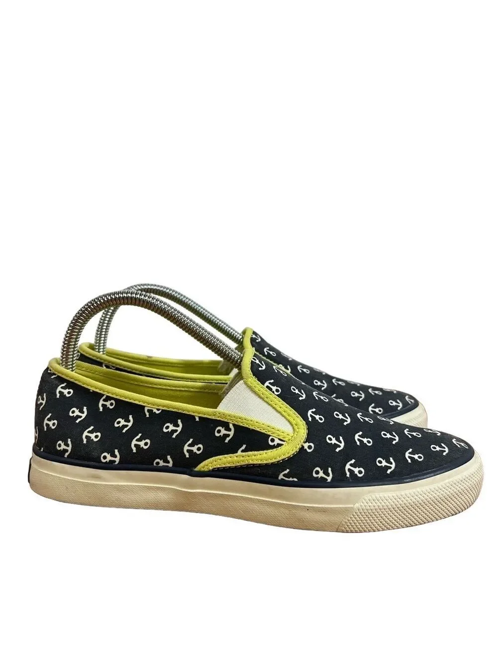 Sperry Top-Sider Mariner Anchor Women's Slip On Canvas Shoe Size 8.5 #678